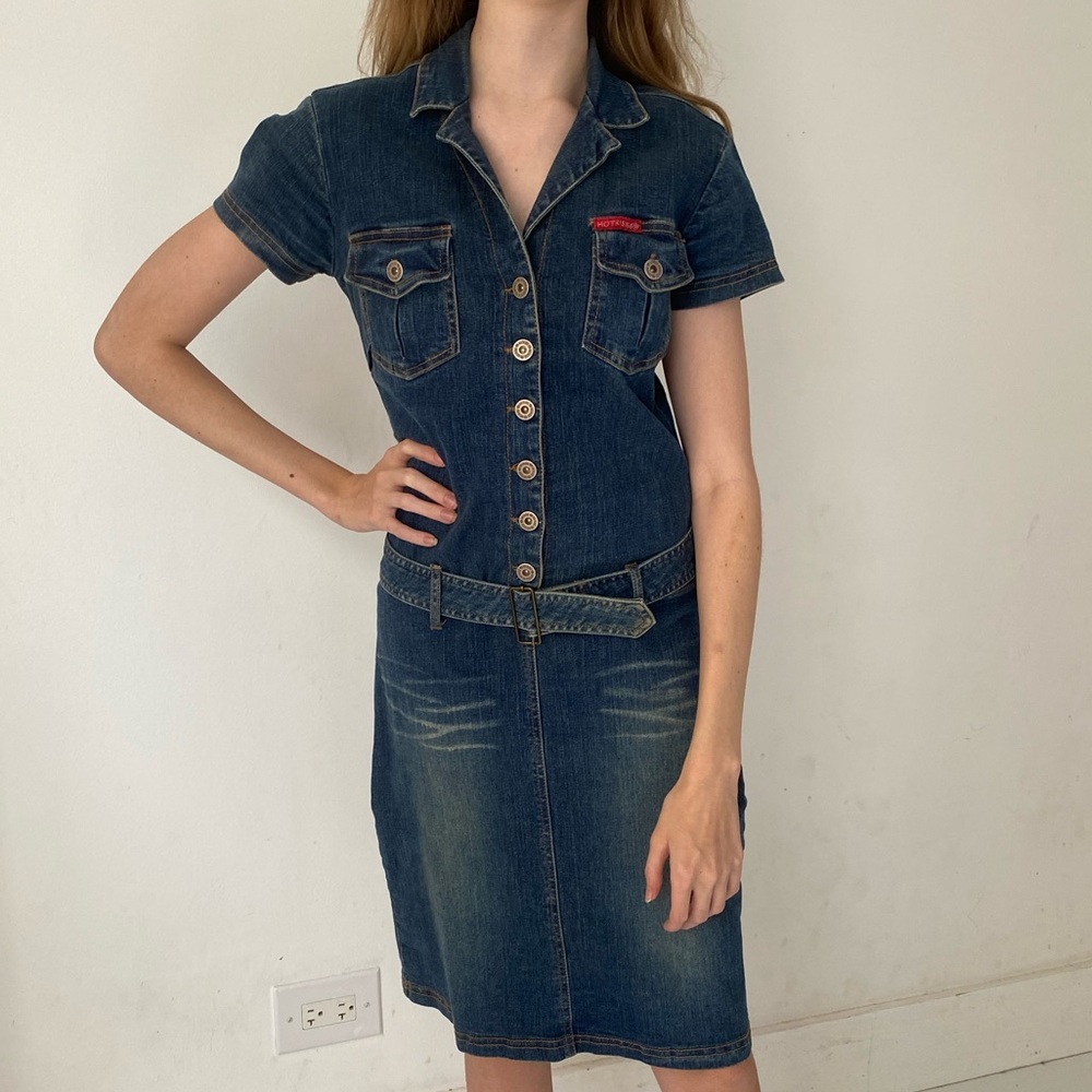 Hotkiss denim dress